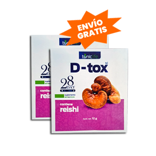 dtox Tonic Life Paquete 2 sobres Envío Gratis